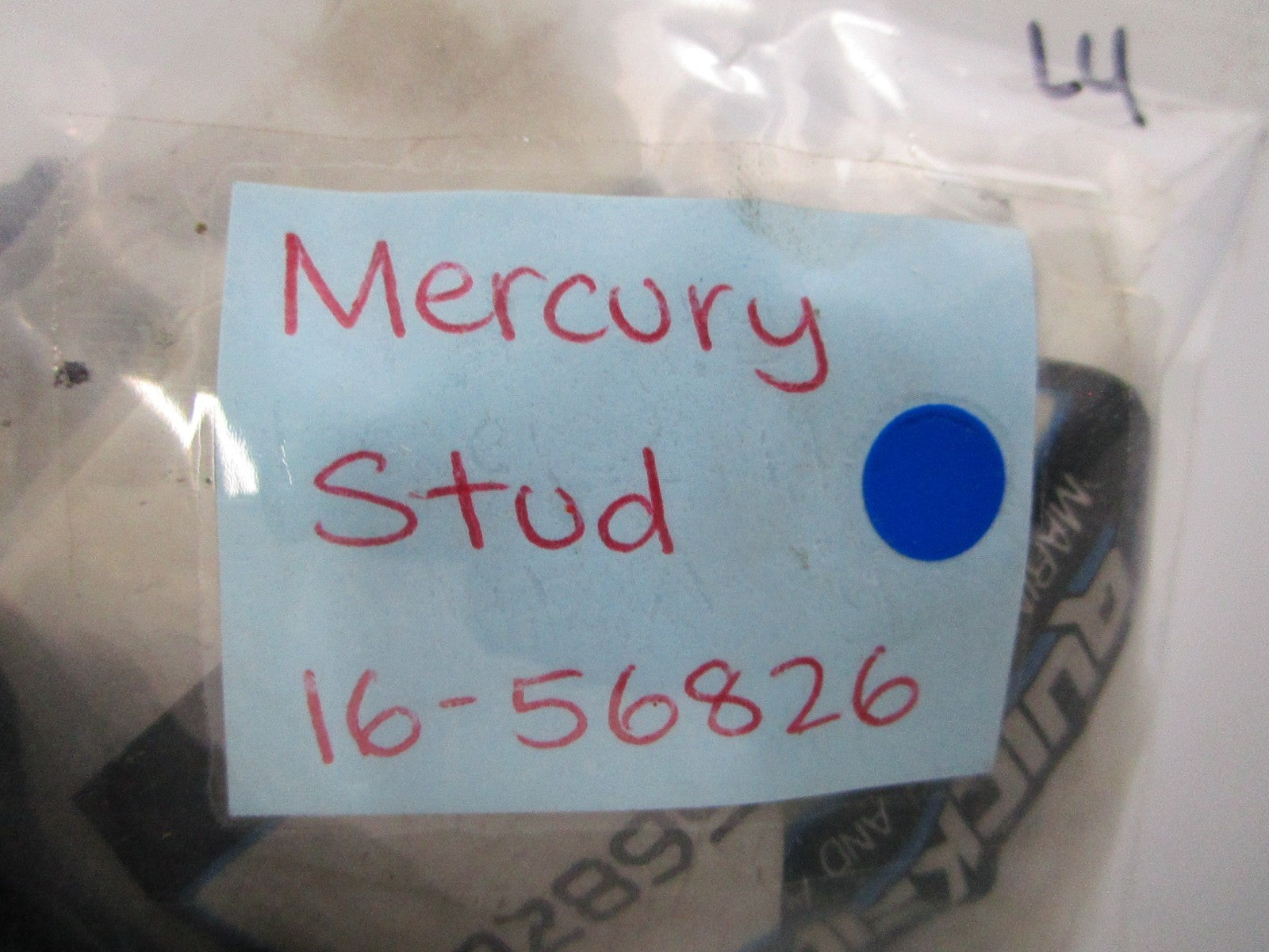 NEW OEM (LOT OF 4) 16-56826 Mercury Quicksilver Stud 0810