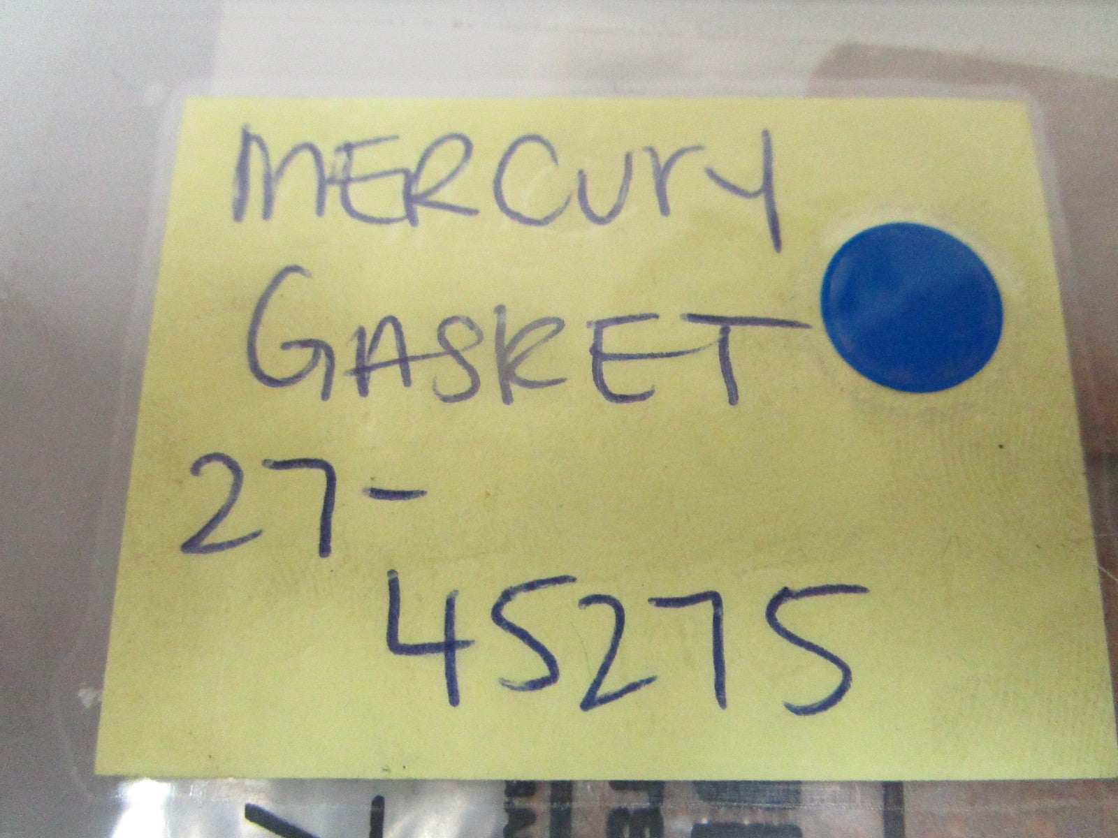 NEW OEM 27-45275 Mercury Quicksilver Gasket 0810