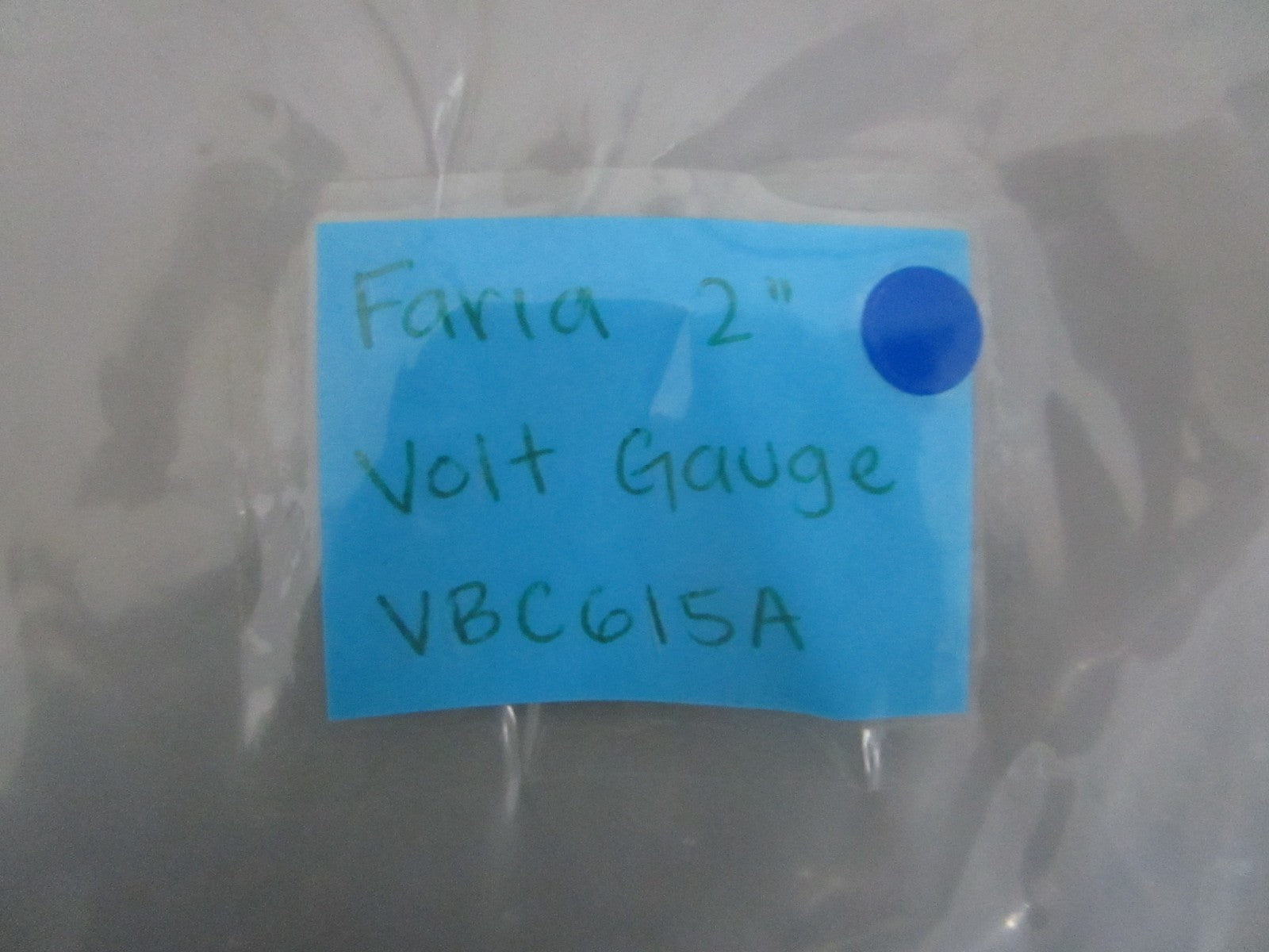 NEW OEM VBC615A Faria 2" Volt Gauge 0820