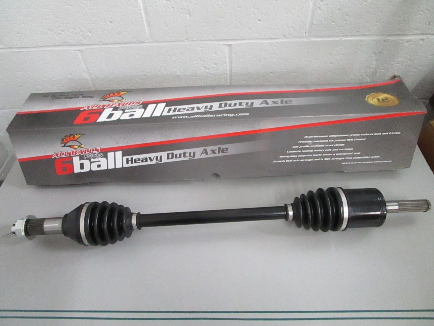 All Balls NEW AB6-CA-8-125 Can-Am Defender 6 Ball HD Front Axle NOS Part 0820