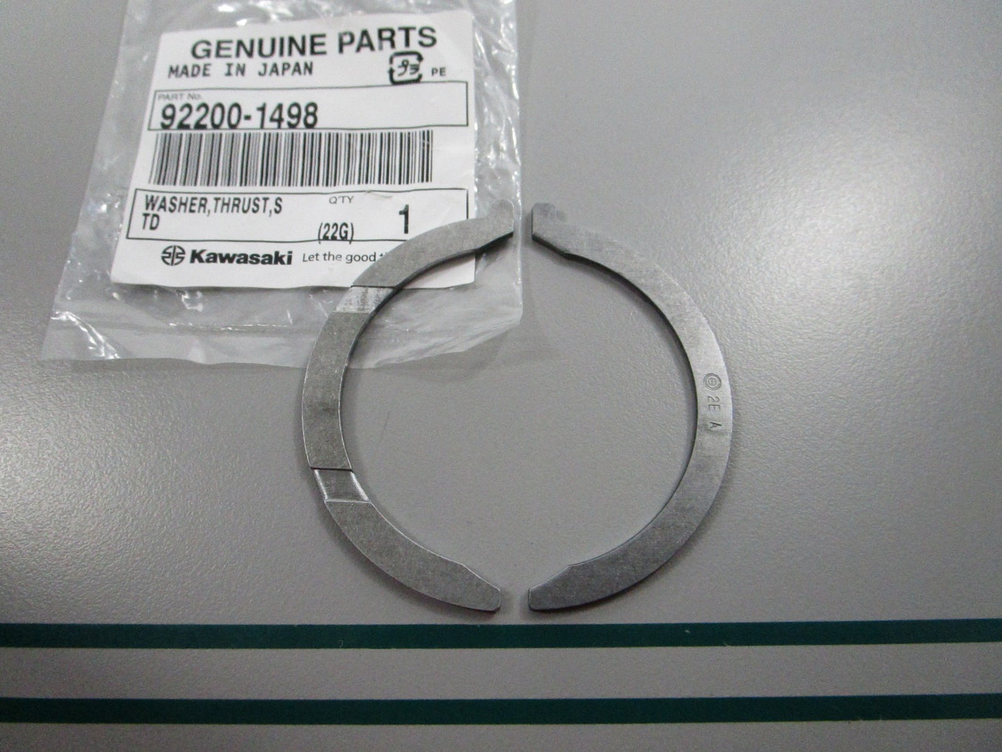 NEW OEM 92200-1498 Kawasaki Thrust Washer 0810