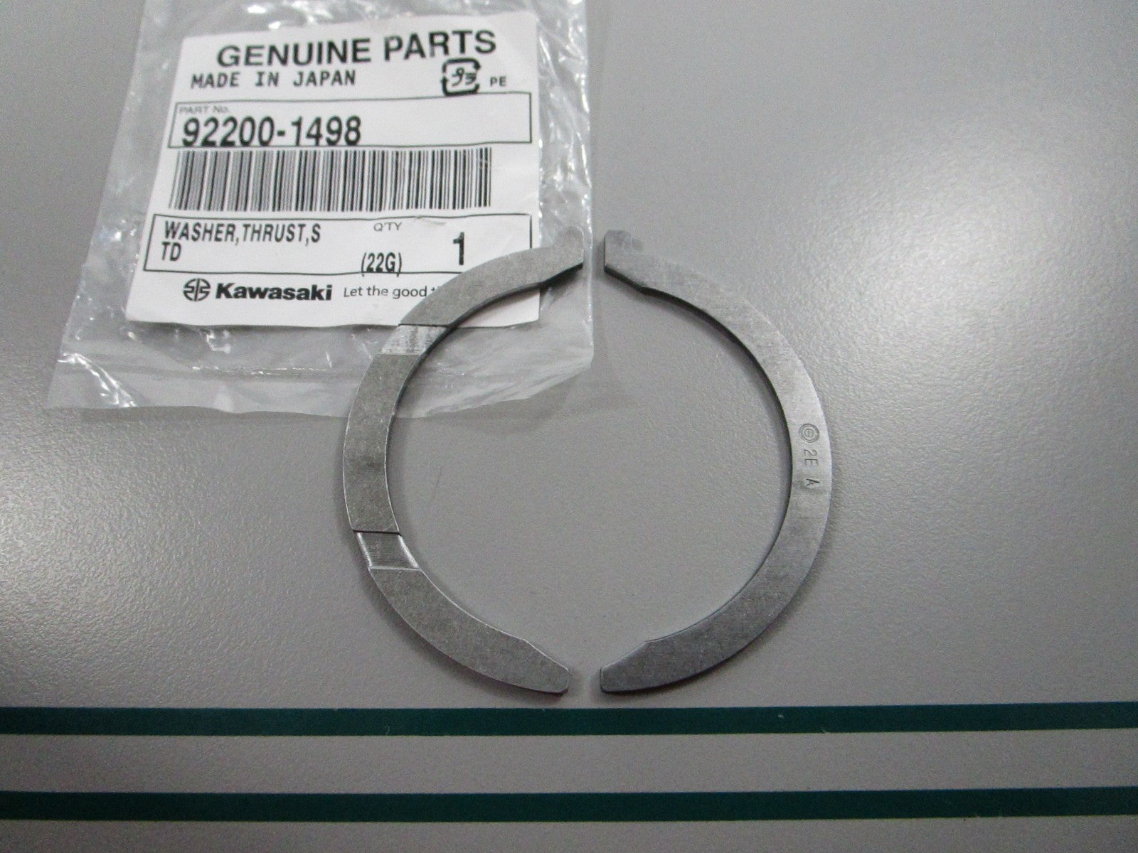 NEW OEM 92200-1498 Kawasaki Thrust Washer 0810
