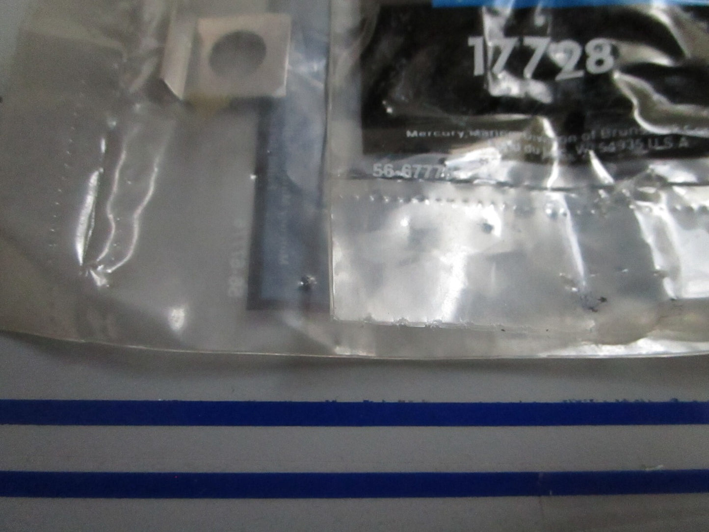 *NEW OEM* (LOT OF 2) 0810 Mercury Quicksilver Lock Tab 17728