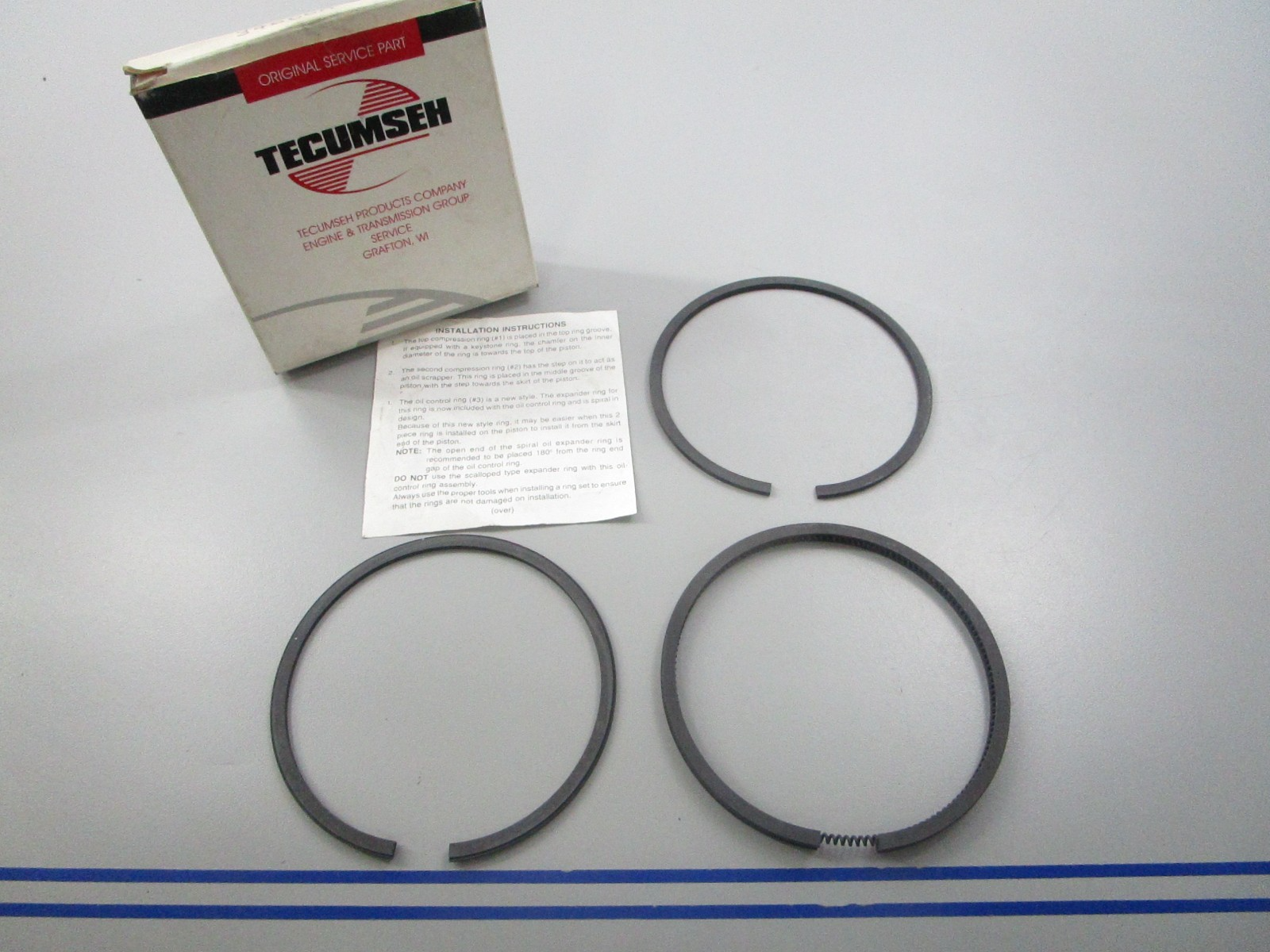 NEW OEM 34866A Tecumseh Piston Ring Set 0810
