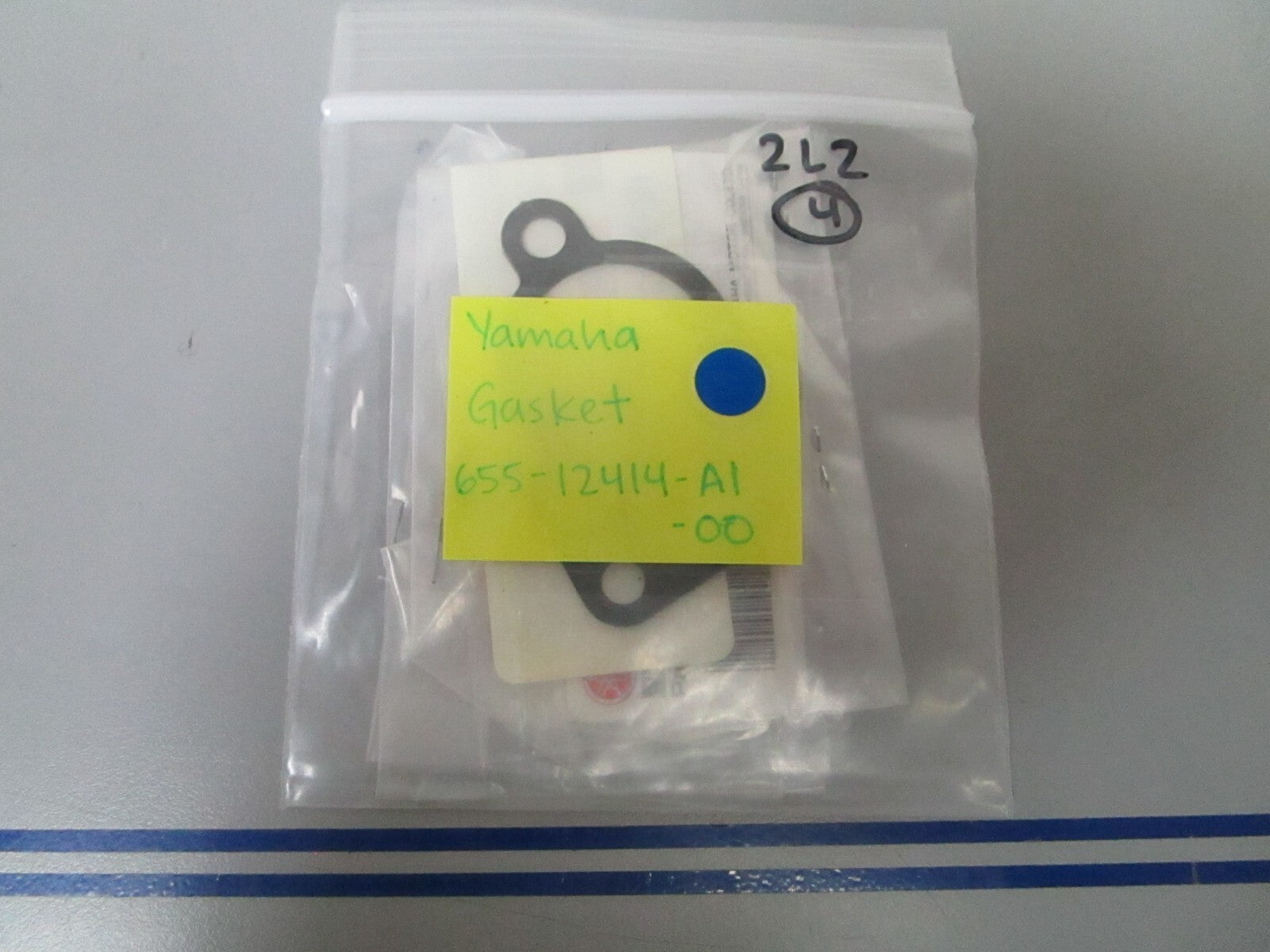 *NEW OEM* (LOT OF 2) 0810 Yamaha Gasket 655-12414-A1-00