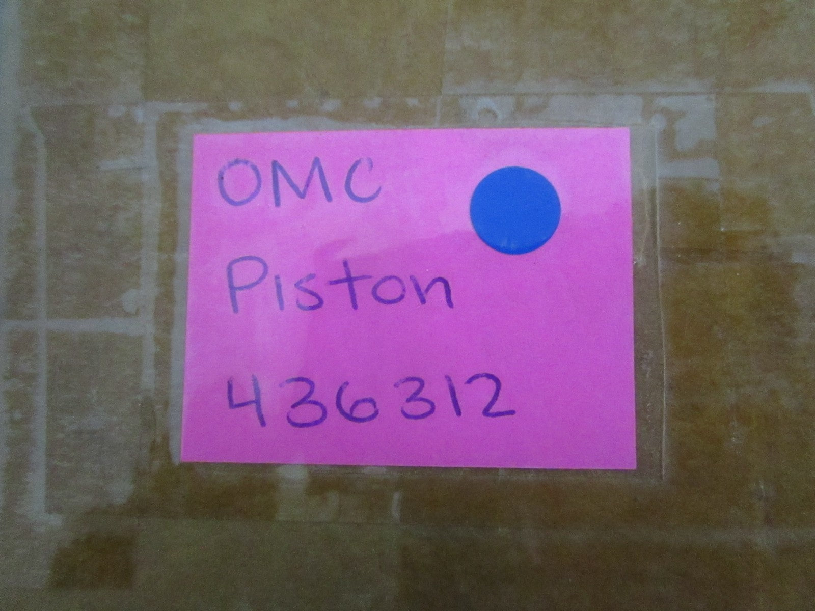 *NEW OEM* 0820 OMC Johnson Evinrude Piston 436312 0436312
