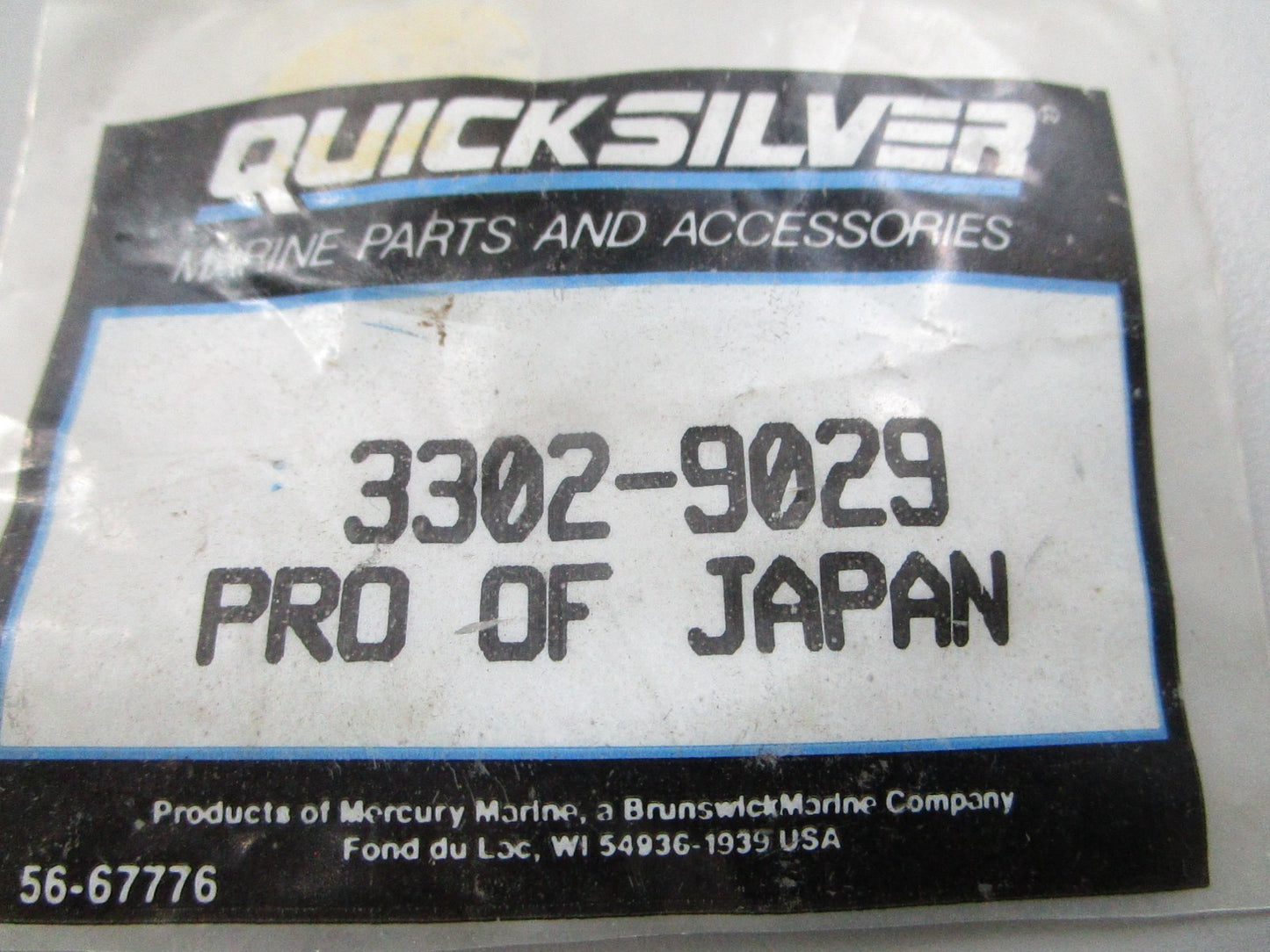 NEW OEM Mercury Quicksilver 3302-9029 Needle & Seat 0810