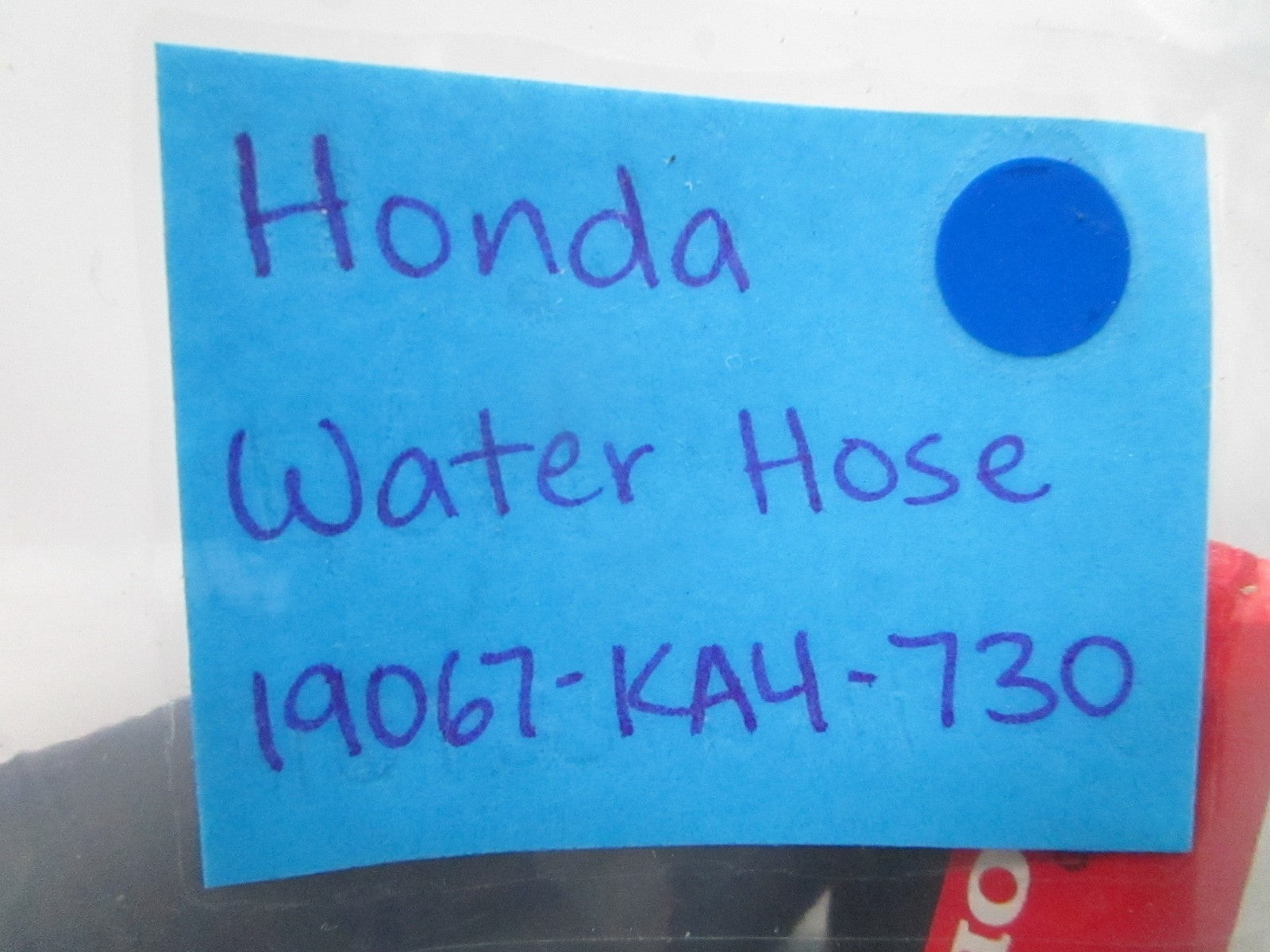 *NEW OEM* 0810 Honda Water Hose 19067-KA4-730