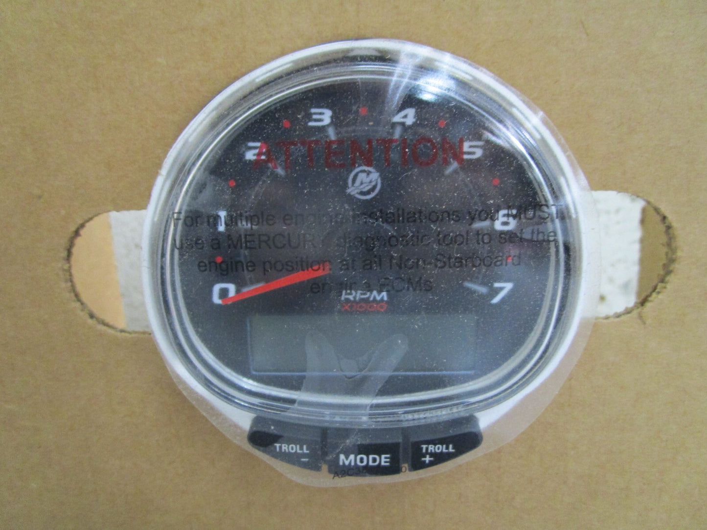 *NEW OEM* 0820 Mercury Quicksilver Helm Mount Tach Kit 79-8M0097226