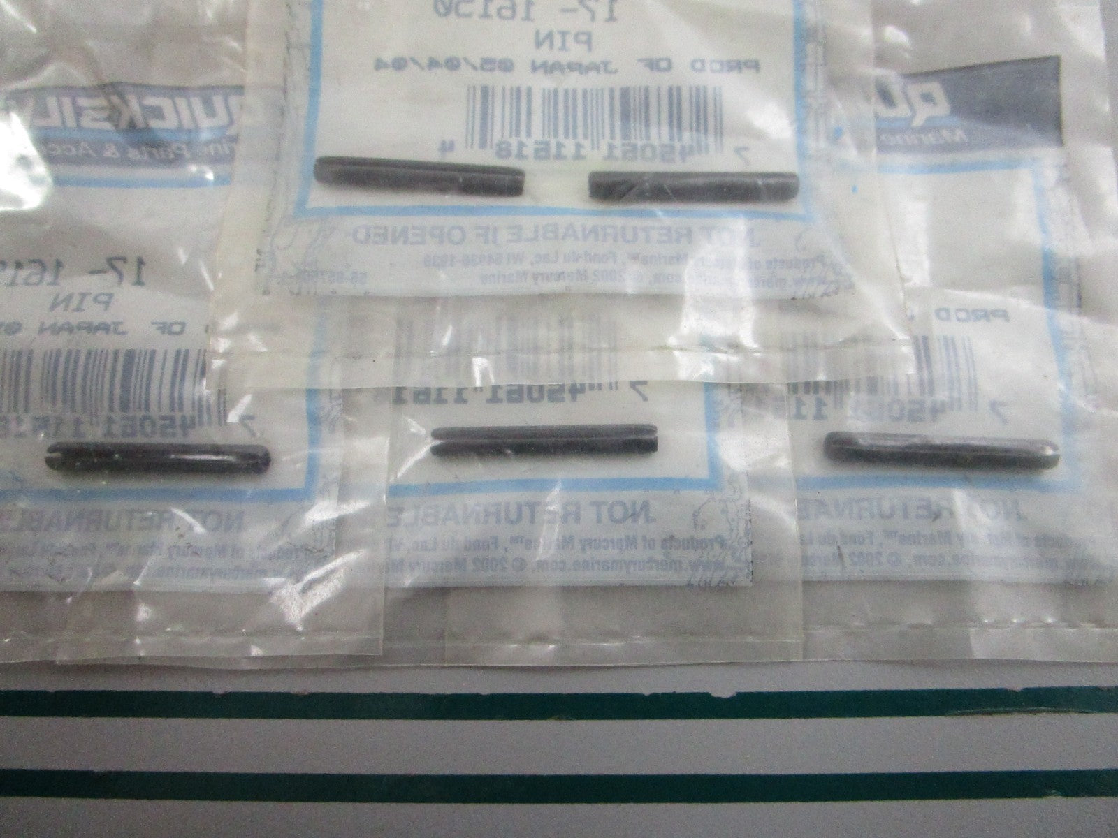 NEW OEM (LOT OF 5) 17-16150 Mercury Quicksilver Clutch Pin 0810