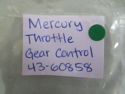 NEW OEM 43-60858 Mercury Quicksilver Throttle Gear Control 0820