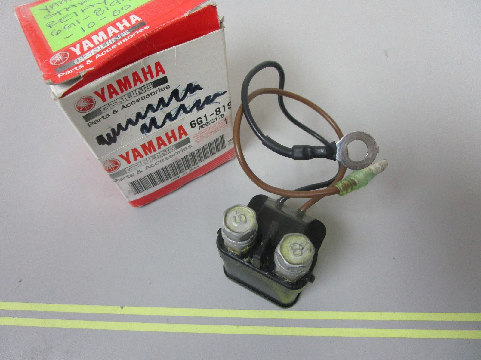 *NEW OEM* 0720 Yamaha 12V Starter Relay 6G1-81941-10-00