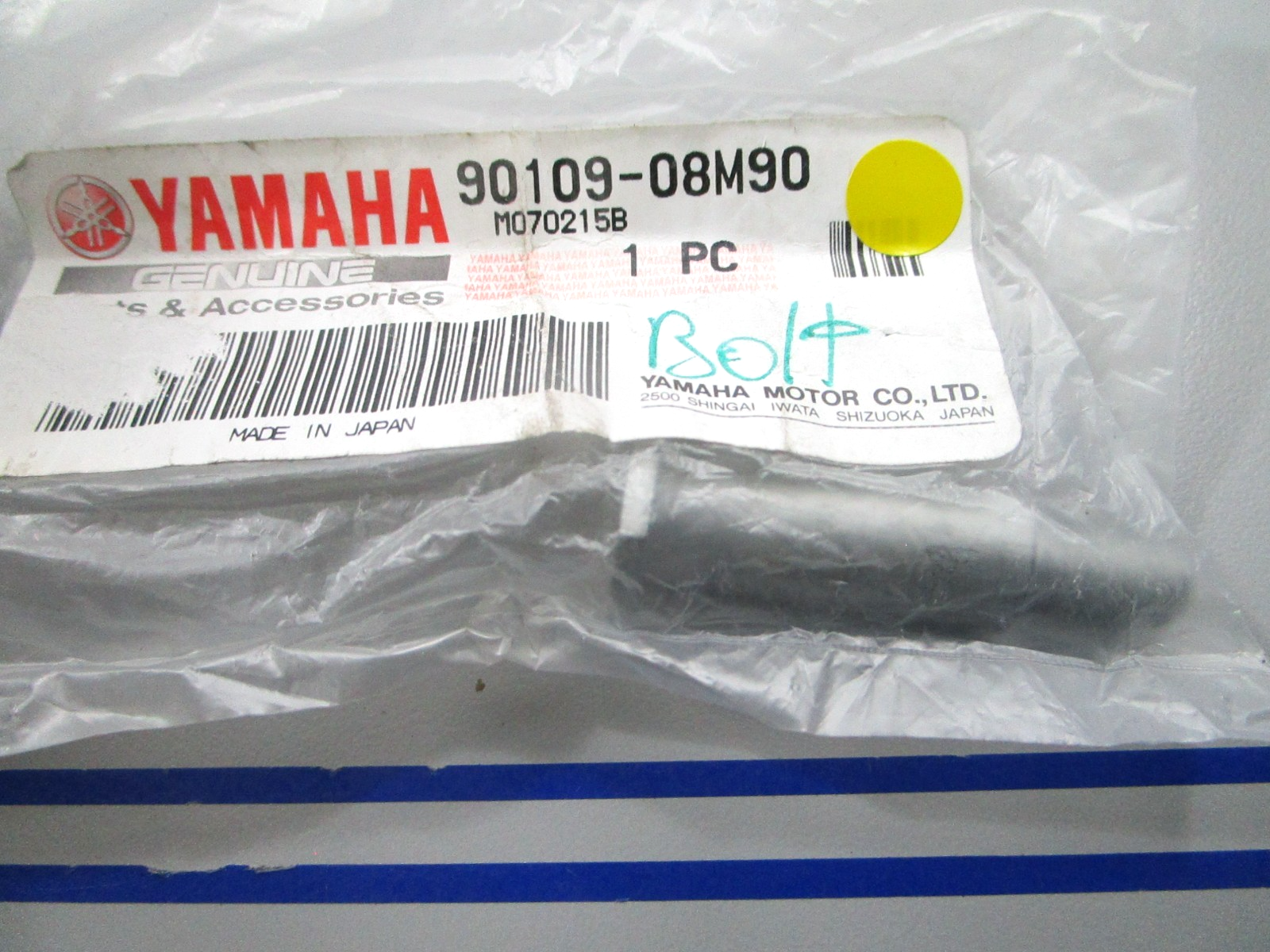 *NEW OEM* 0810 Yamaha Bolt 90109-08M90-00