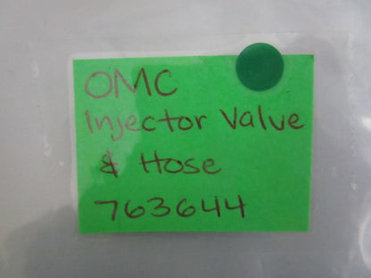 NEW OEM (LOT OF 10) 763644 0763644 OMC Johnson Evinrude Inj. Valve & Hose 0820