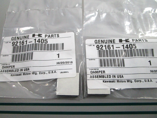NEW OEM (LOT OF 2) 92161-1405  Kawasaki Damper 0810