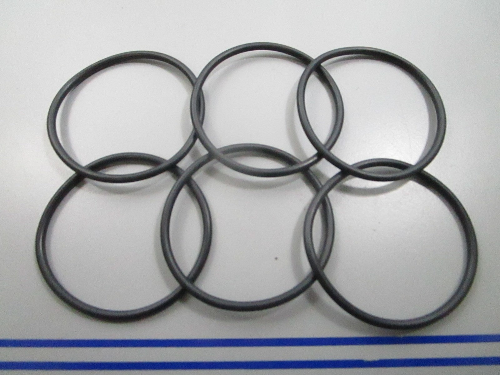 *NEW* (LOT OF 6) 0810 Buna-N Nitrile O-Ring -229