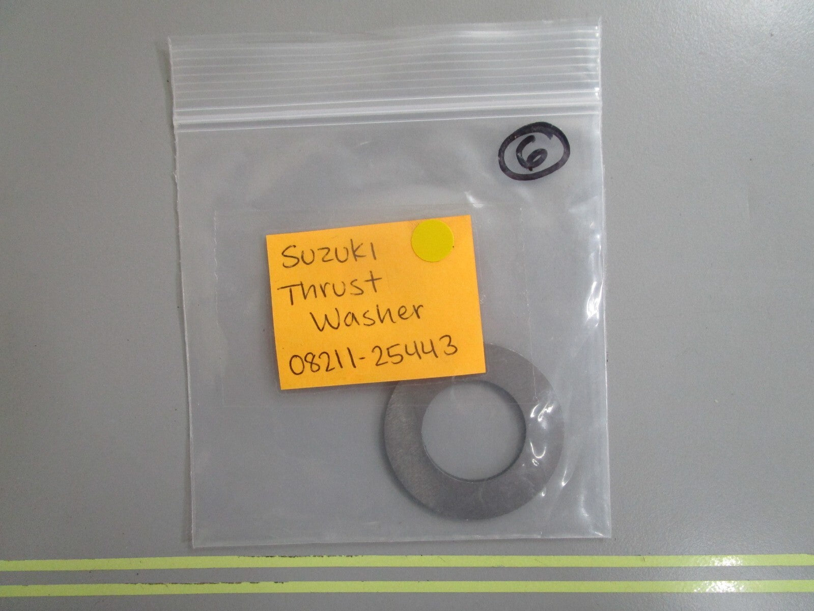 *NEW OEM* 0810 Suzuki Thrust Washer 08211-25443