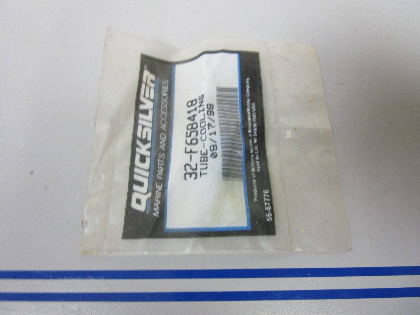 *NEW OEM* 0810 Mercury Quicksilver Cooling Tube 32-F658418