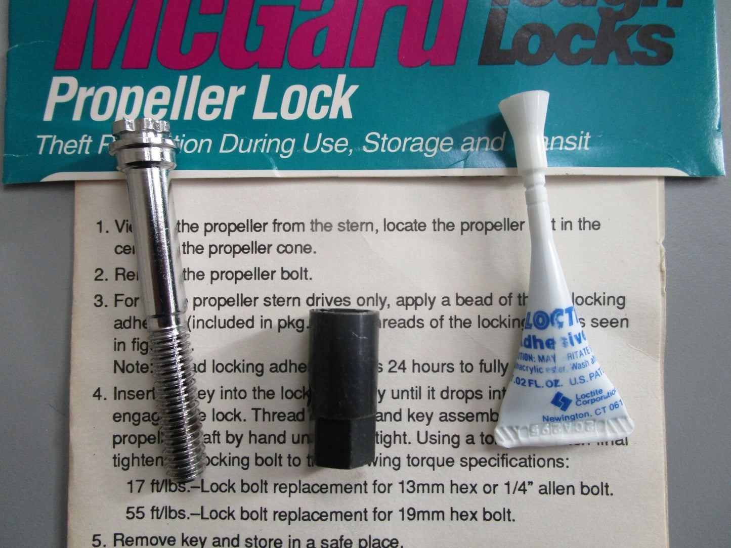 *NEW* 0810 McGard 5/16 x 18 Propeller Lock 74044