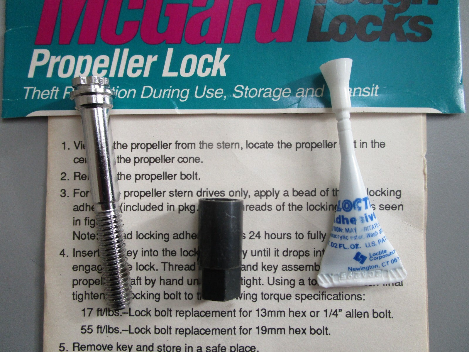 *NEW* 0810 McGard 5/16 x 18 Propeller Lock 74044
