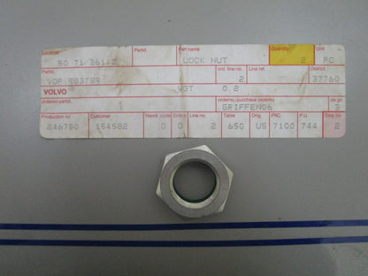 *NEW OEM* 0810 Volvo Penta Lock Nut 983789