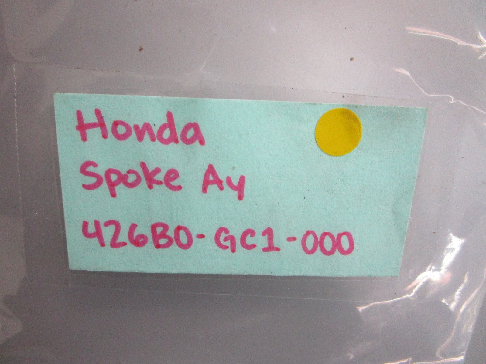 *NEW OEM* (LOT OF 10) 0820 Honda Spoke Ay 426B0-GC1-000