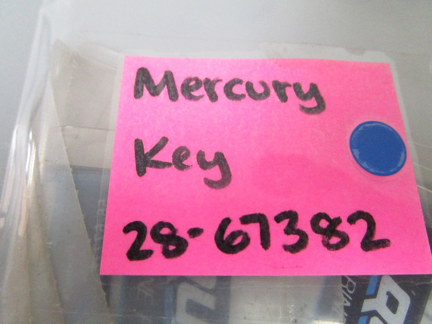 NEW OEM 28-67382 Mercury Quicksilver Key 0810