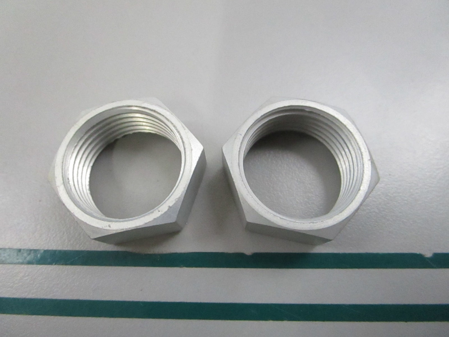 NEW OEM (LOT OF 2) 123204 0123204 OMC Johnson Evinrude Steering Tube Nut 0810