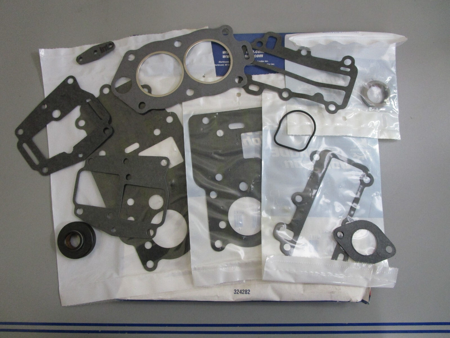 *NEW OEM* 0820 OMC Johnson Evinrude Powerhead Gasket Set 433419 0433419