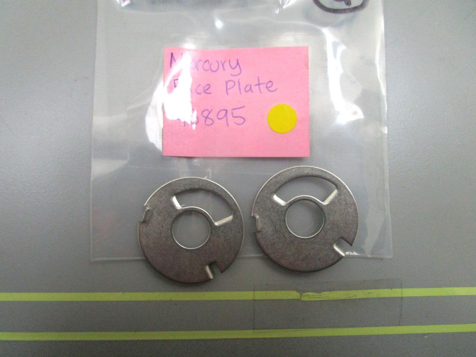 *NEW OEM* (LOT OF 2) 0750 Mercury Quicksilver FACE PLATE 46895