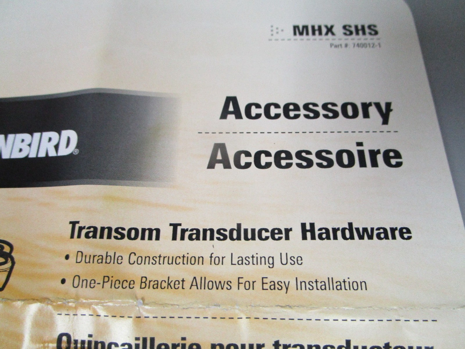 NEW OEM 740012-1 Humminbird Transom Transducer Hardware MHX SHS 0720
