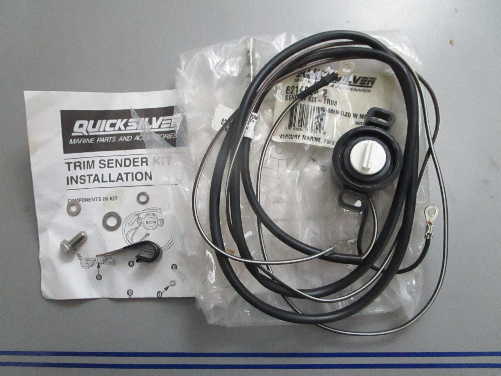 *NEW OEM* 0820 Mercury Quicksilver Trim Sender Kit 821400A2
