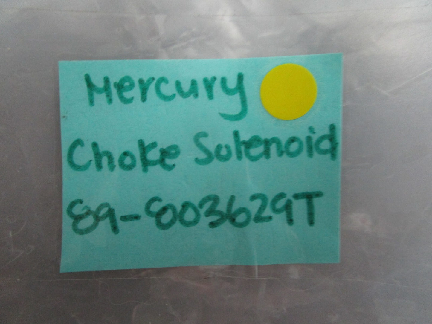*NEW OEM* 0810 Mercury Quicksilver Choke Solenoid 89-803629T