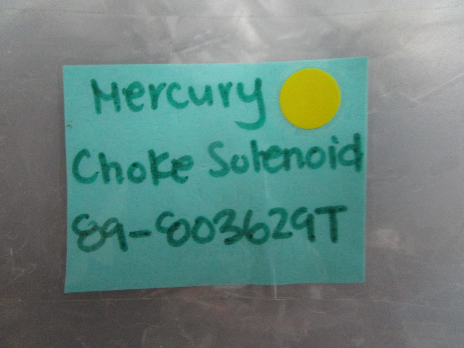 *NEW OEM* 0810 Mercury Quicksilver Choke Solenoid 89-803629T