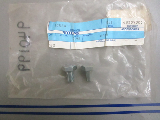 *NEW OEM* (LOT OF 2) 0810 Volvo Penta Hexagon Bolt 940199-3