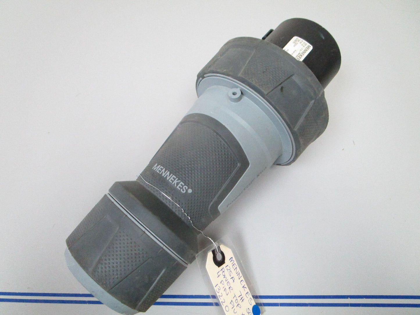 *NEW* 0720 Mennekes 125A 7H 500V Power Top Xtra 4 Pin Plug 13220