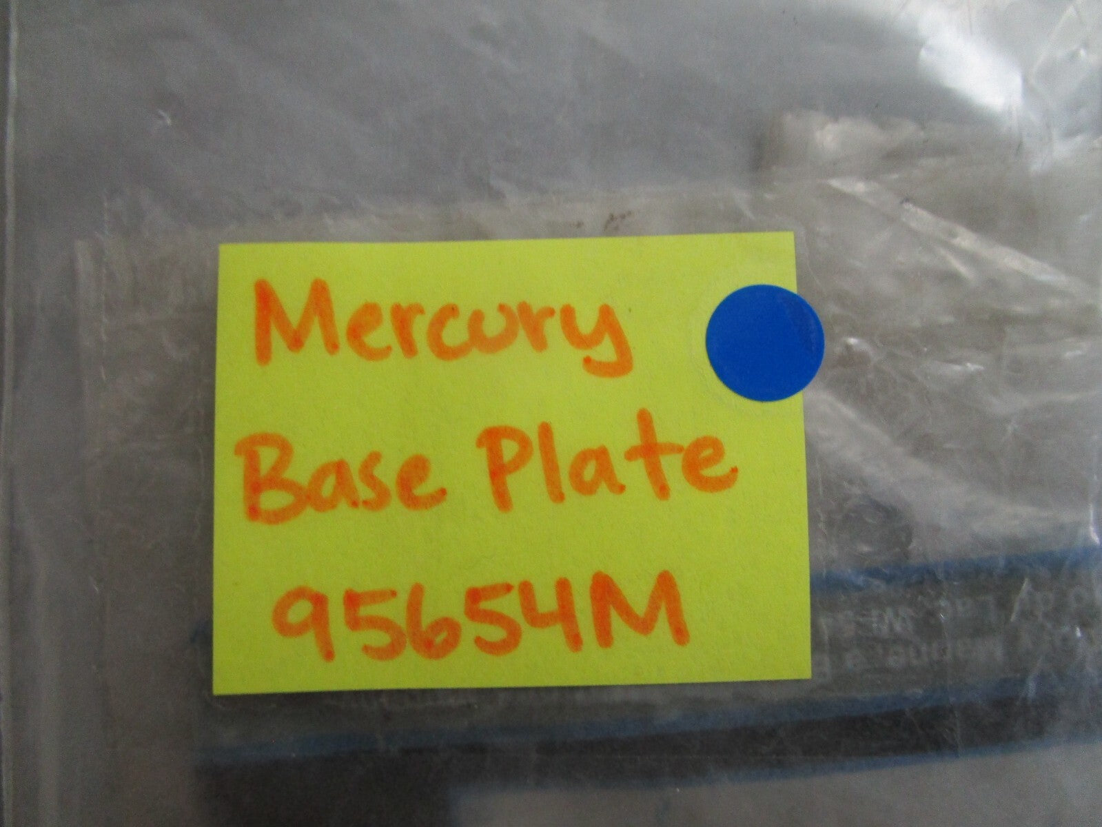 *NEW OEM* 0810 Mercury Quicksilver Base Plate 95654M