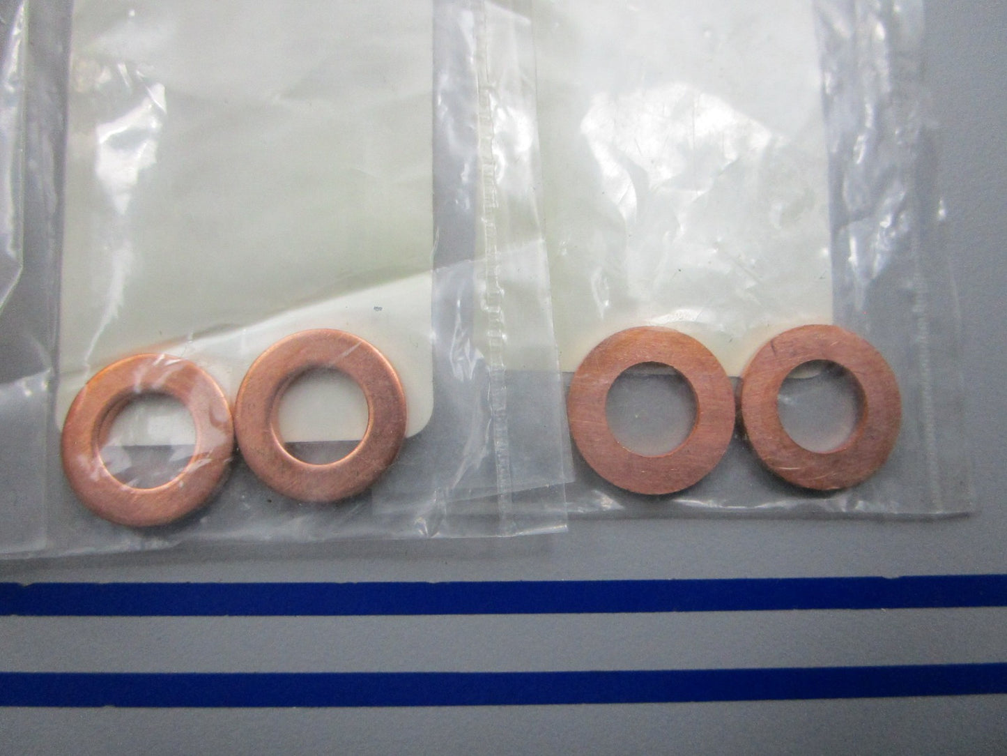 NEW OEM (LOT OF 4) 90201-08087-00 Yamaha Washer 0810
