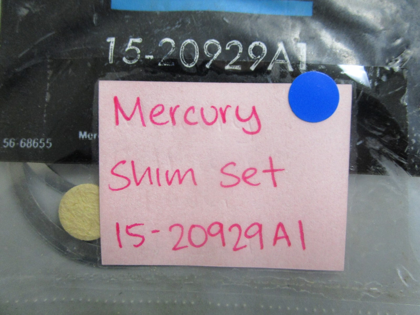 *NEW OEM* 0810 Mercury Quicksilver Shim Set 15-20929A1
