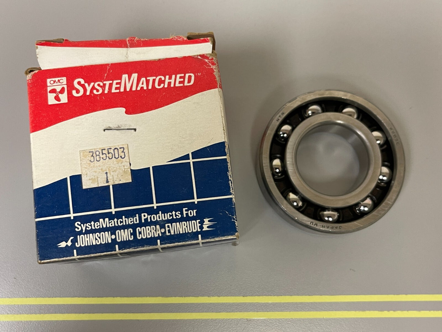 *NEW OEM* 0810 OMC Johnson Evinrude Bearing 385503 0385503