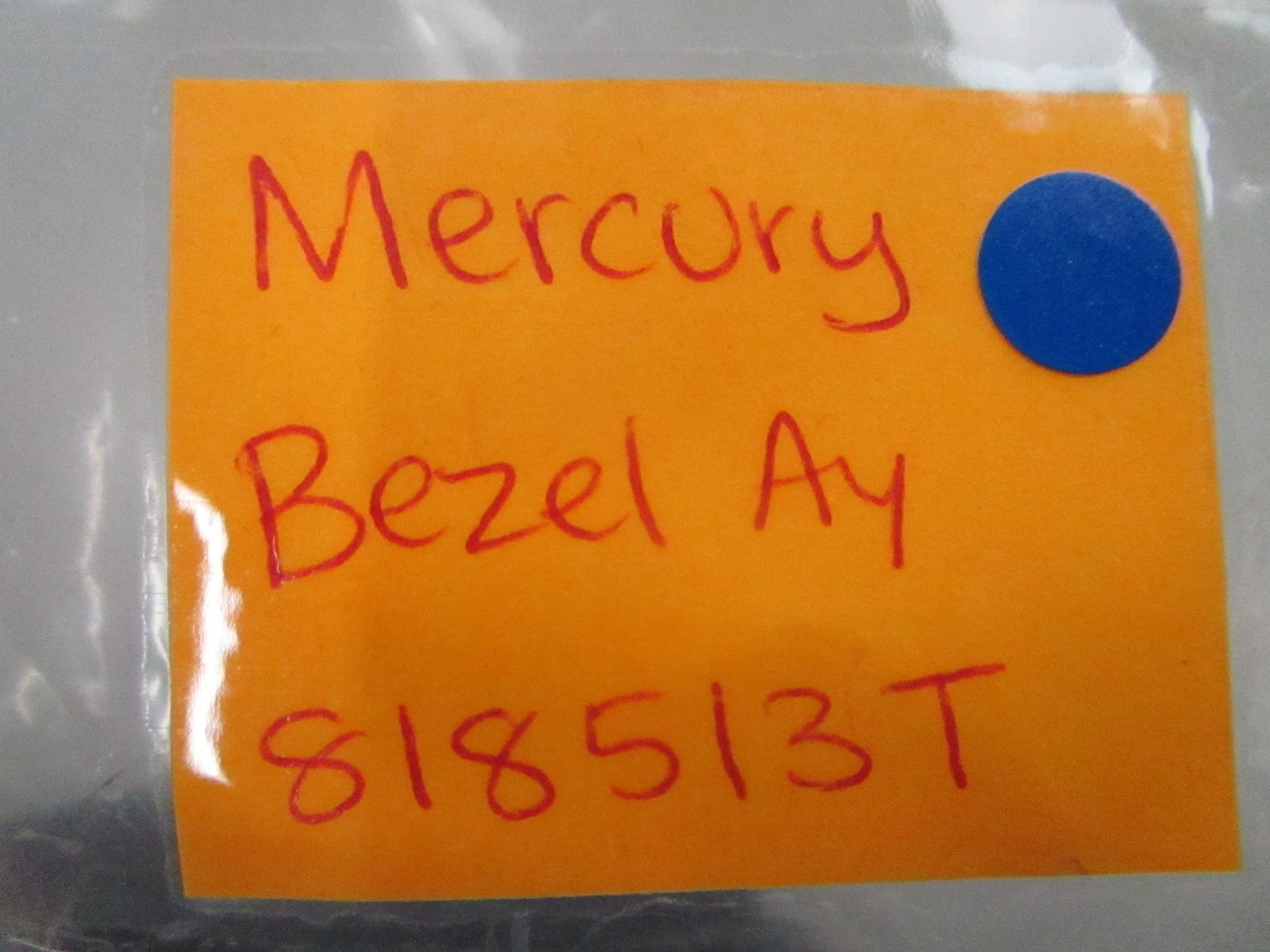 *NEW OEM* 0810 Mercury Quicksilver Bezel Assembly 818513T