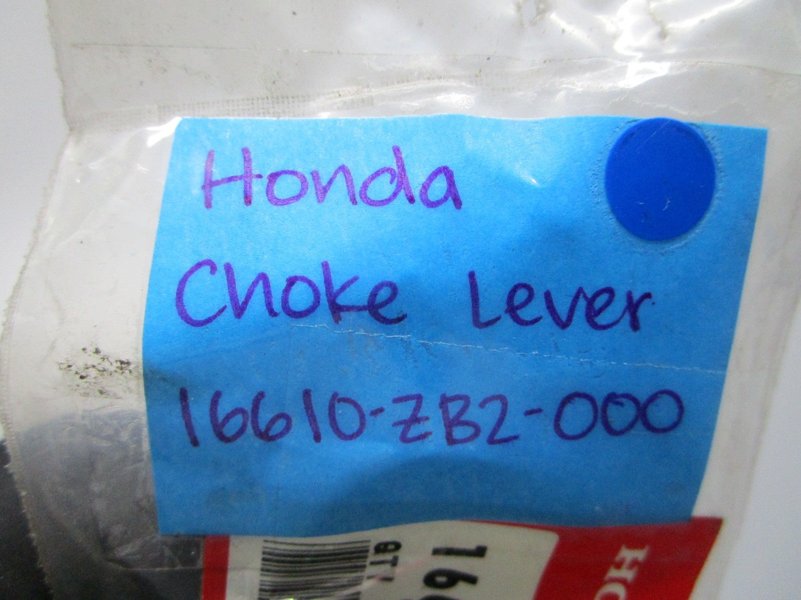 *NEW OEM* 0810 Honda Choke Lever 16610-ZB2-000
