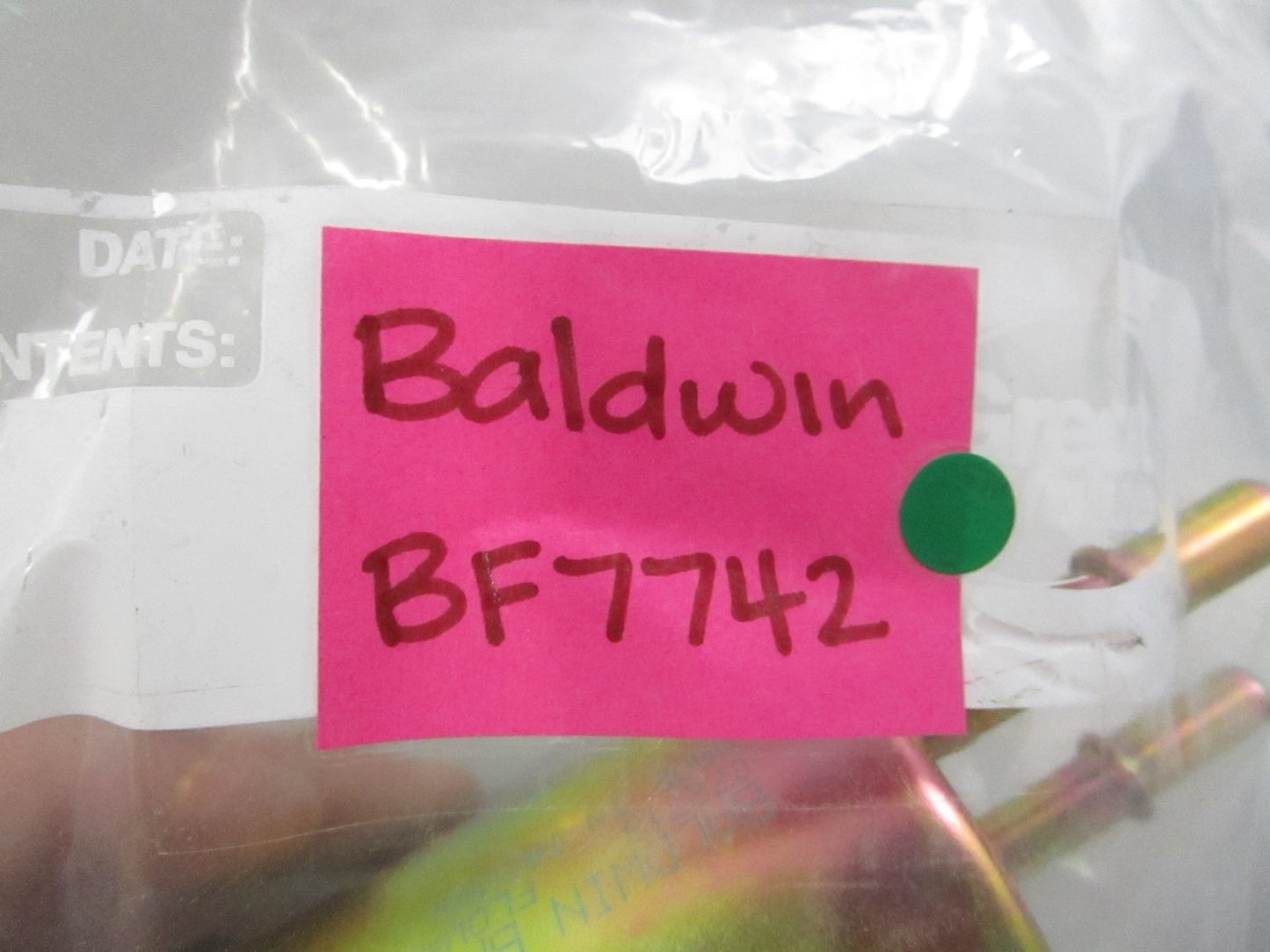 Baldwin NEW 3-Port In-Line Fuel Filter BF7742 Ford Expedition Ranger Focus 0810