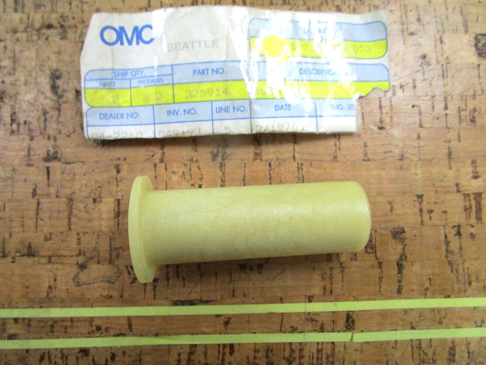 *NEW OEM* 0750 OMC Johnson Evinrude BUSHING 325914 0325914