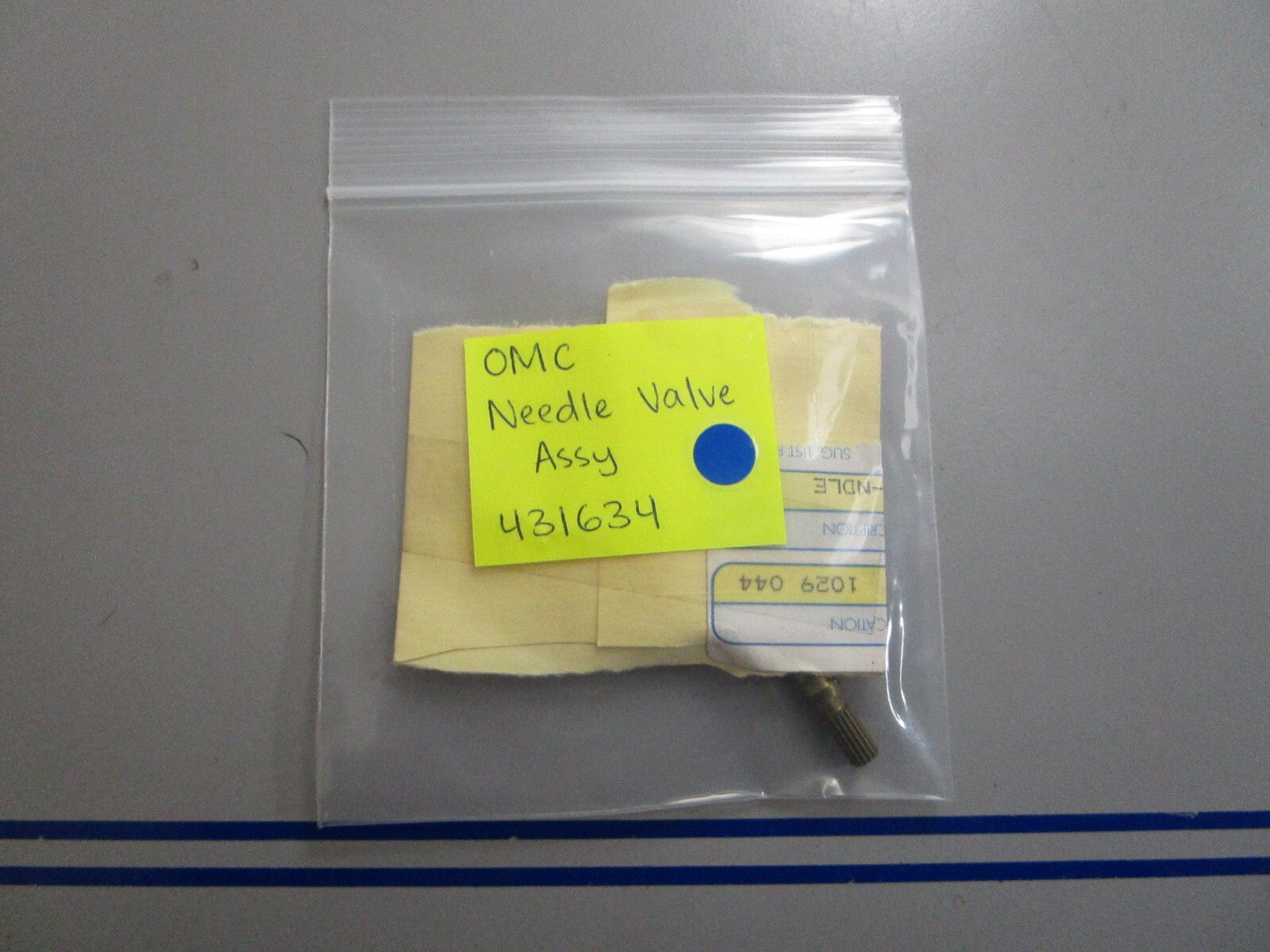 *NEW OEM* 0810 OMC Johnson Evinrude Needle Valve Assembly 431634 0431634