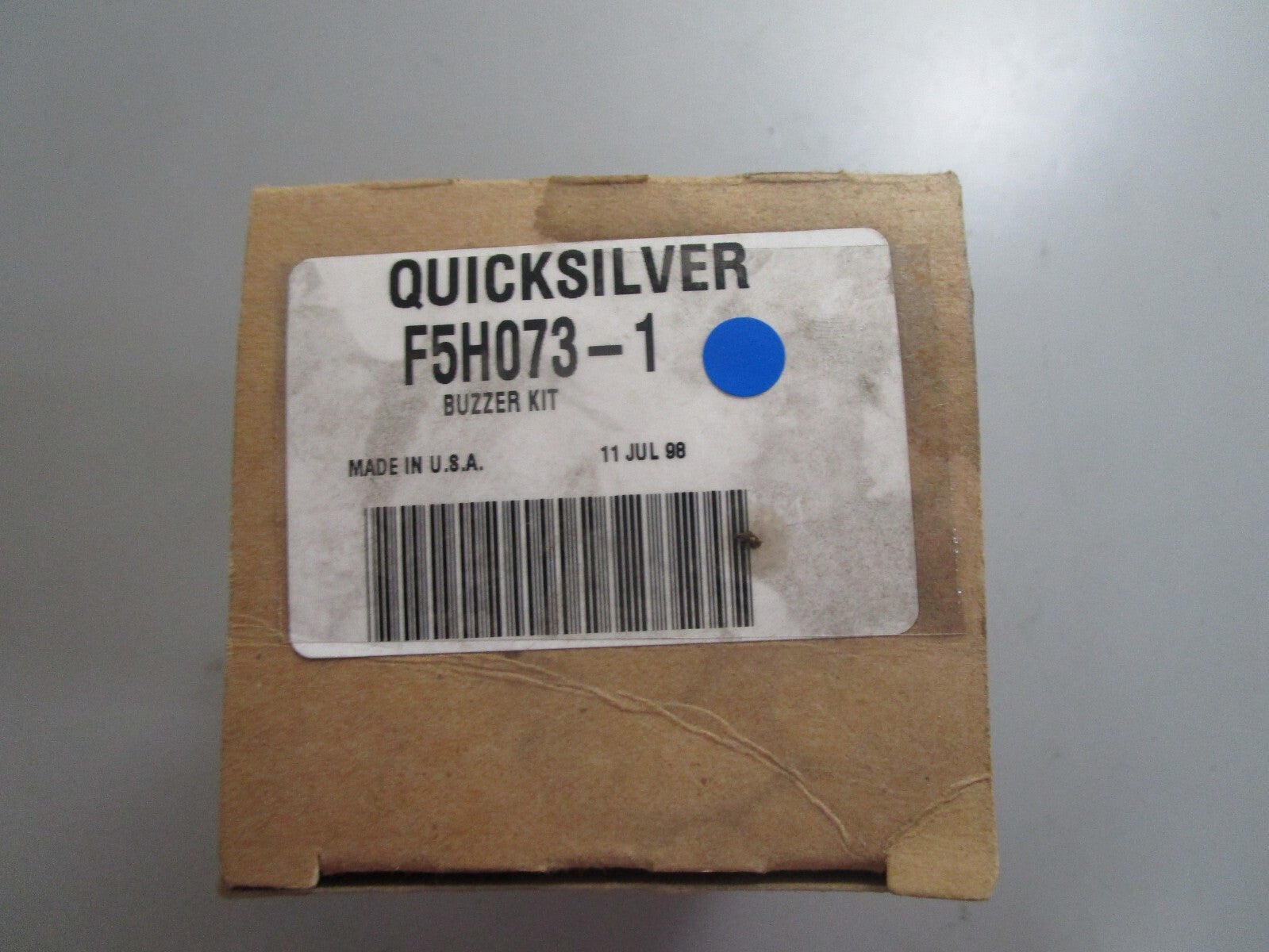 *NEW OEM* 0810 Mercury Quicksilver Buzzer Kit F5H073-1