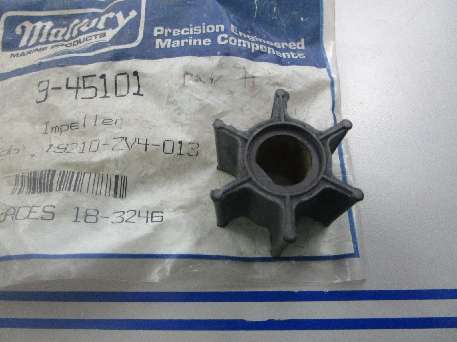 *NEW* 0810 Mallory Impeller 9-45101 Replaces: Honda 19210-ZV4-013