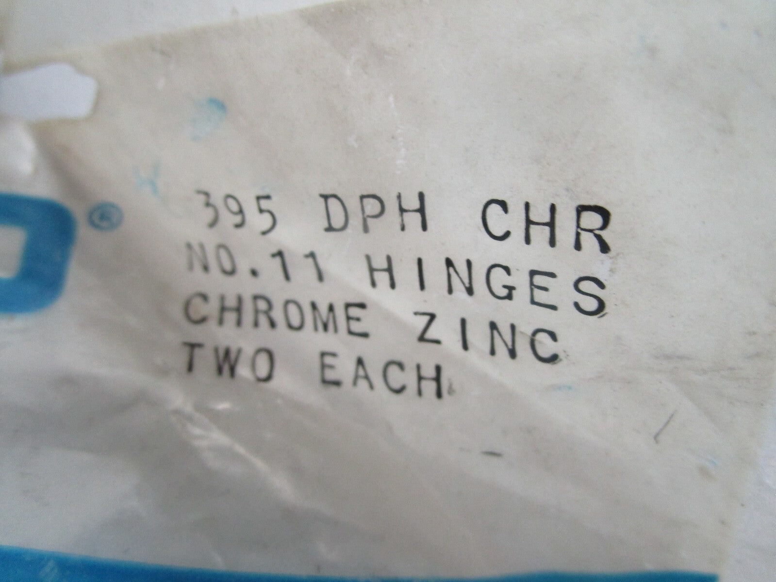 *NEW* 0810 Perko No. 11 Chrome Hinges 395-DPH-CHR