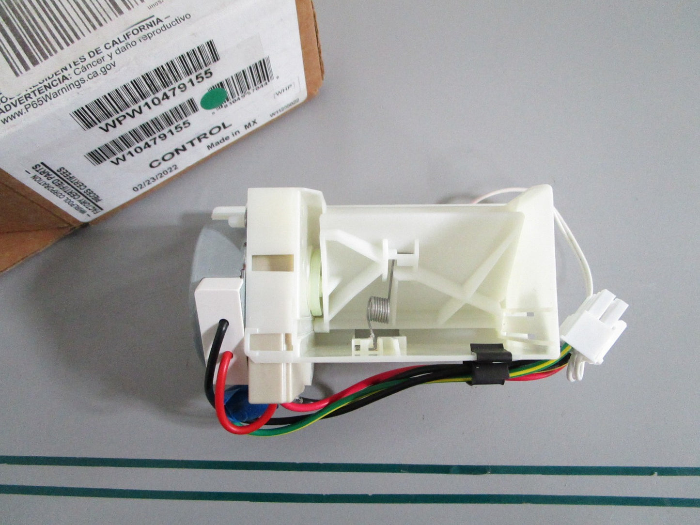 Whirlpool NEW OEM Refrigerator Damper Control Assembly WPW10479155 NOS Part 0820