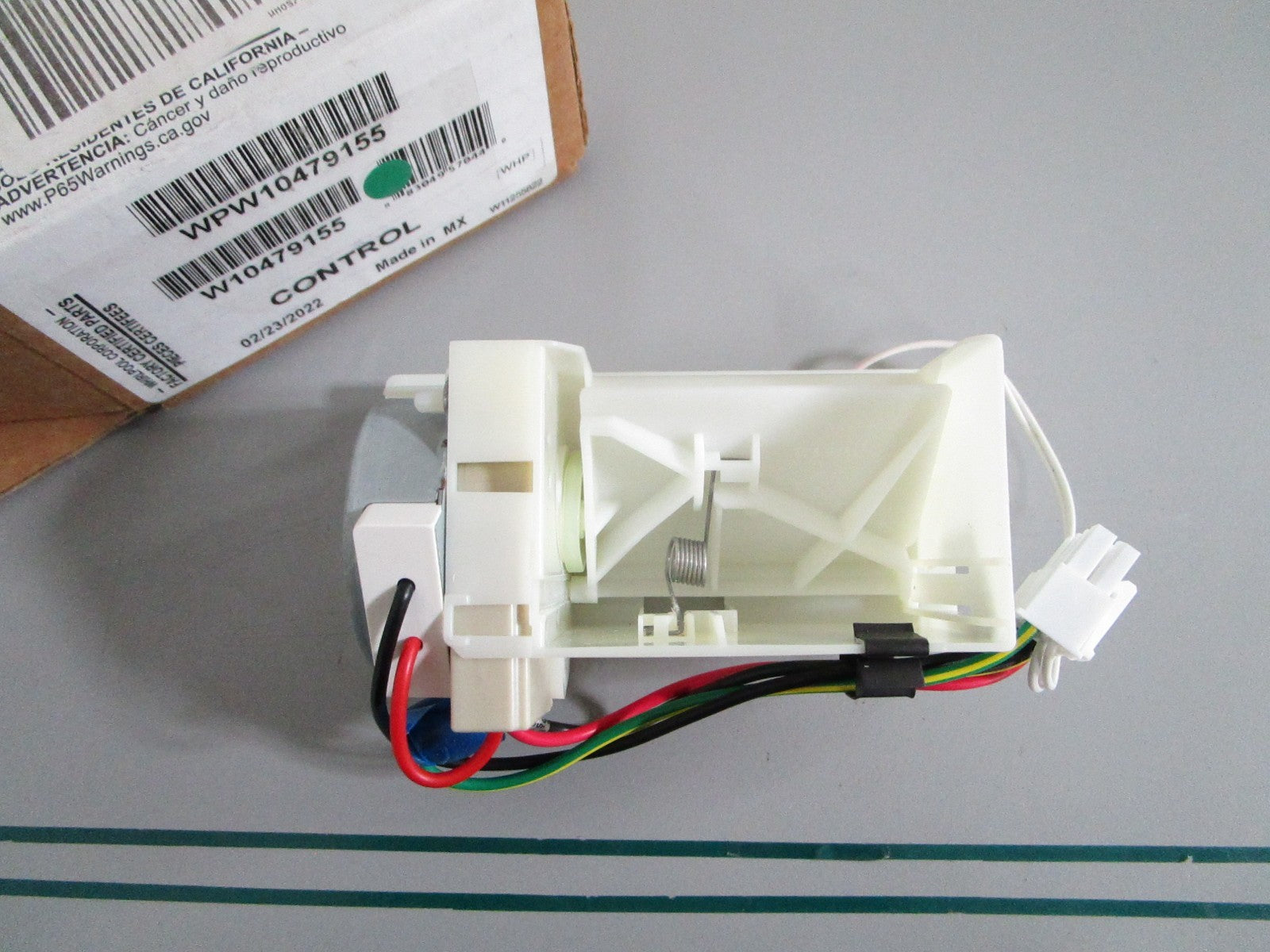 Whirlpool NEW OEM Refrigerator Damper Control Assembly WPW10479155 NOS Part 0820